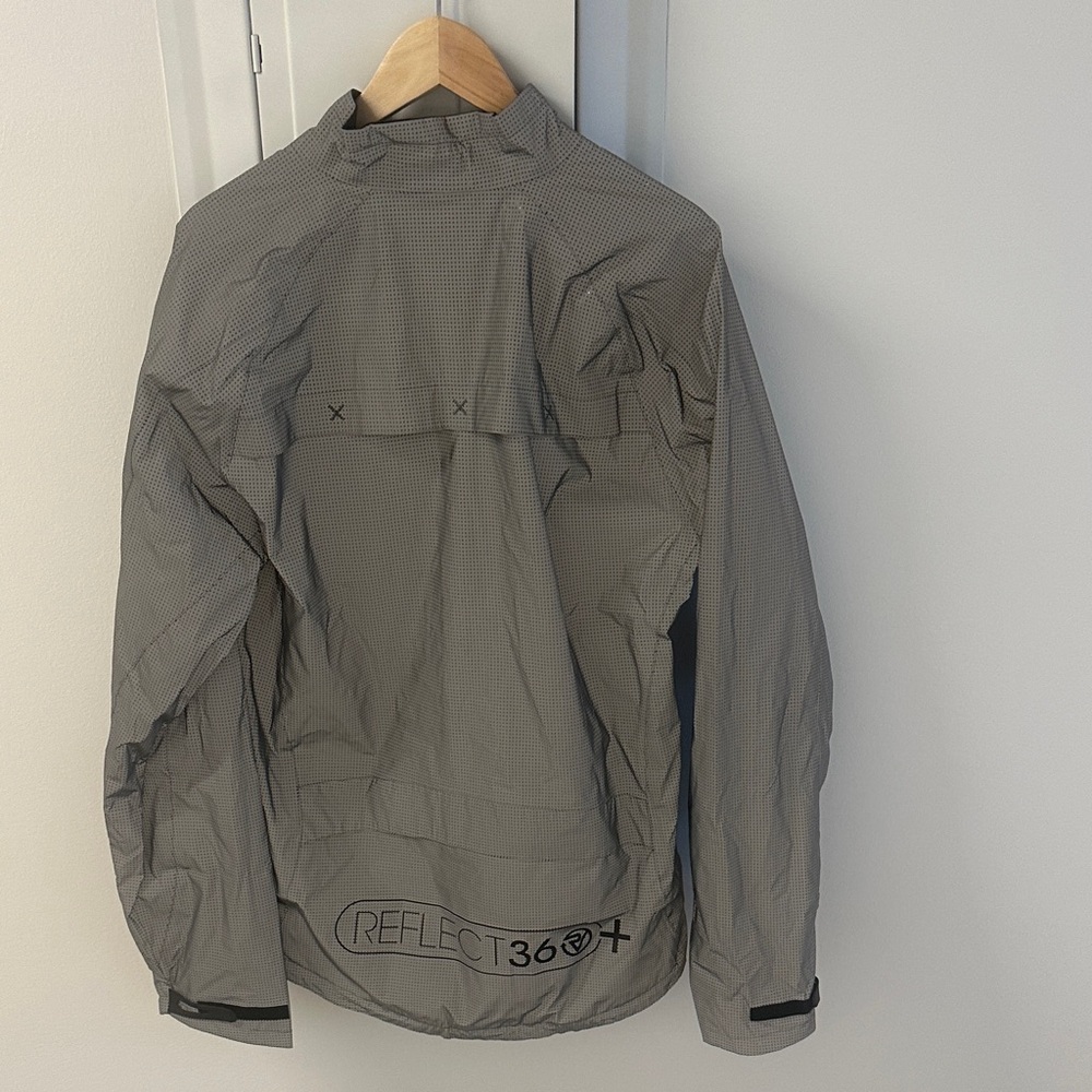 Men's Reflective Gray Performance Jacket - image 2
